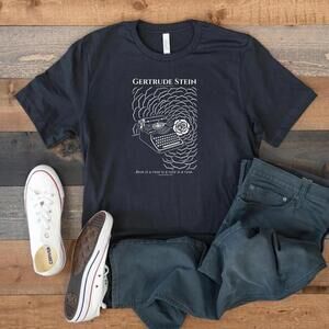 Gertrude Stein T Shirt Sacred Emily Quote Modernist Poetry Book Lover Gift